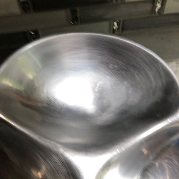 NAMBE 3 SECTION METAL BOWL DISH 589A 11X11 - Picture 8 of 12